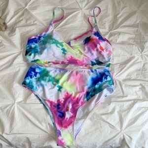 SHEIN Tie-Dye Bikini